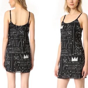 Alice and Olivia Basquiat Beat Bop Mini Dress